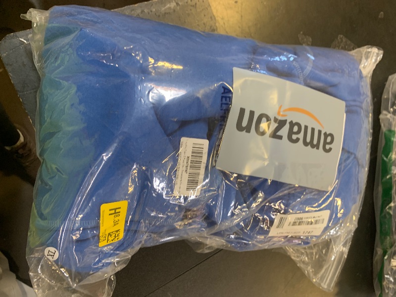 Photo 1 of Aelfric Eden Sweatsuits Women 2 Piece Outfit Fall Fleece Tracksuit Matching Oversized Hoodies Baggy Sweatpants Set Blue X-Large