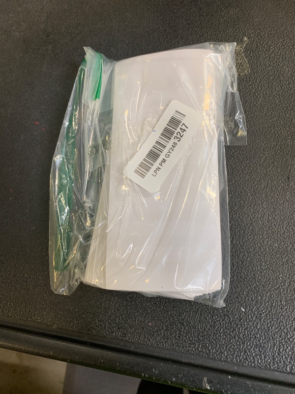 Photo 1 of 1000 Pcs Transparent Blank Tamper Evident Labels Tamper Proof Decals Package Seal Self Adhesive Security for Food Drink Packaging Sealing Delivery Supply