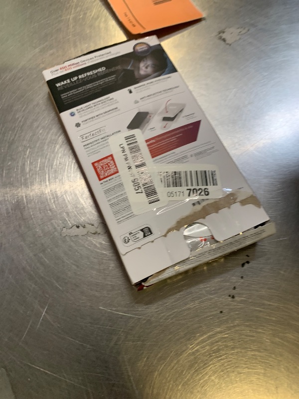 Photo 1 of ZAGG XTR5 Screen Protector for iPhone 17 - Glass, Blue Light Protection, 11X Stronger, Eyesafe CPF60 Tech, Anti-reflective Tech, Vibrant Color & Touch Sensitive Tempered Glass, Easy To Install