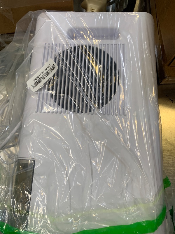 Photo 1 of Dehumidifiers for Home, 2000 Sq.Ft Small Dehumidifier with 3.3ft Drain Hose, 2.5L Tank, Timer Sleep Mode, Portable Dehumidifier for Basement, Bedroom, Bathroom (Pure White)                                                