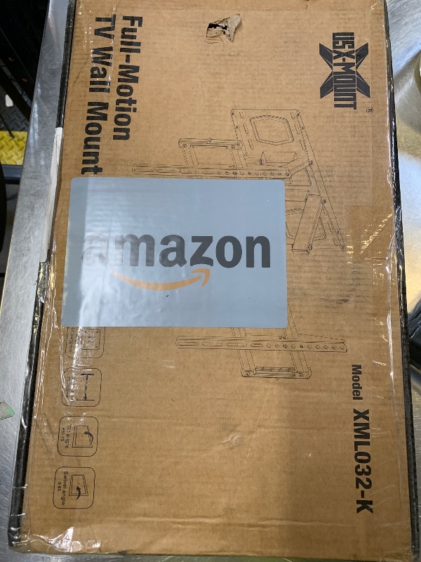 Photo 1 of Full Motion TV Wall Mount for Most 37"-84" Flat Screen TV, Swivel or Tilt TV Wall Bracket with Dual Articulating Arms, for 12"-16" Wood Studs, Max VESA 600x400mm, Load 120 lbs by USX MOUNT