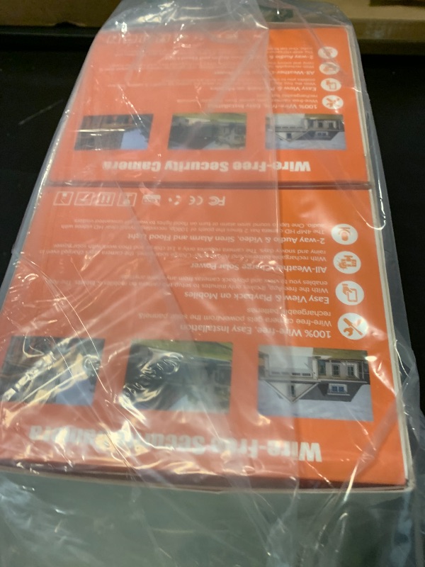 Photo 1 of **HEAVILY USED** Gianteye 5G&2.4GHz Security Cameras Wireless Outdoor, 2K Cameras for Home Security, Solar & Battery Powered Security Camera Outdoor, Color Night Vision, PZT Human Detection, 2 Packs