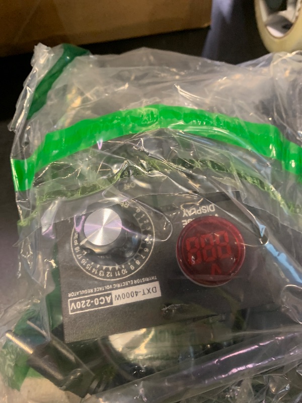 Photo 1 of DiGiYes AC Motor Speed Controller Fit for Fan Electric Motor Router Rheostat, SCR Voltage Controller 110V 220V 18A 4000W Max