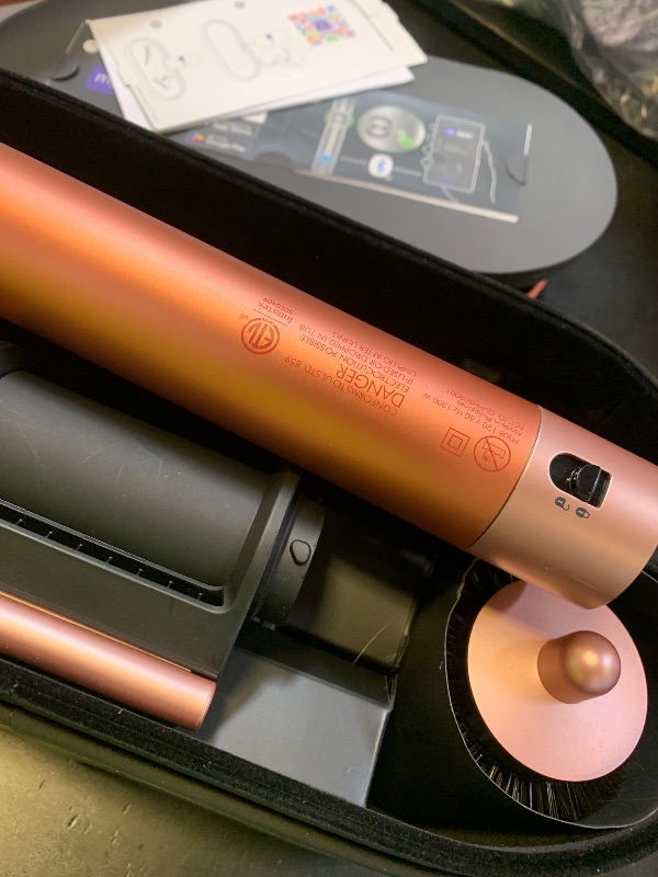 Photo 1 of Dyson Airwrap i.d. Multi-Styler, Allure Winner, Bluetooth Connected, No Heat Damage, 6-in-1 Versatility, Intelligent Hair Styler