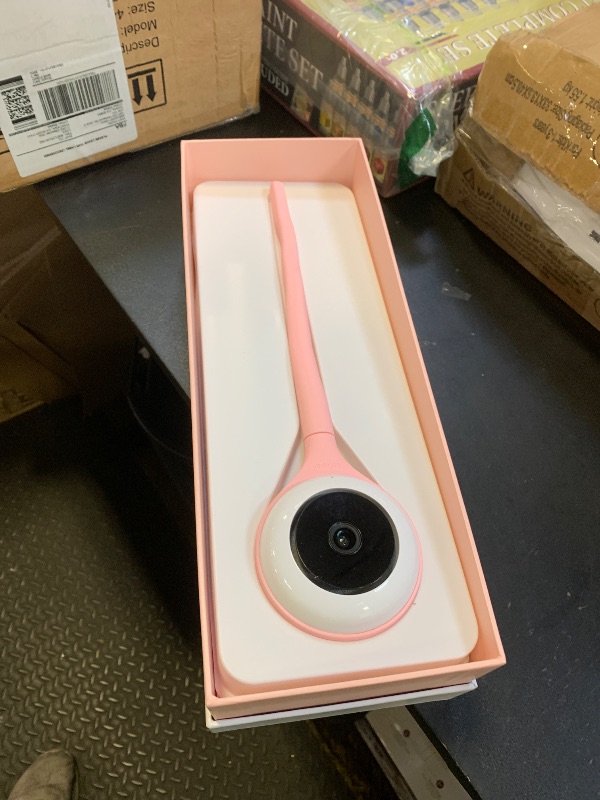 Photo 1 of Lollipop Baby Monitor (Cotton Candy) -Full-Featured Smart Wi-Fi Camera of True Crying Detection with Extra in-App Plan of Breathing Monitoring/Sleep Tracking-Accessories Free/7 Days Trial Period