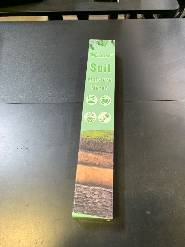 Photo 1 of XLUX Long Probe Deep Use Soil Moisture Meter, Water Monitor Indicator Sensor, Hygrometer for Outdoor Indoor Large Pot Plants, Flower, Gardening, Farming