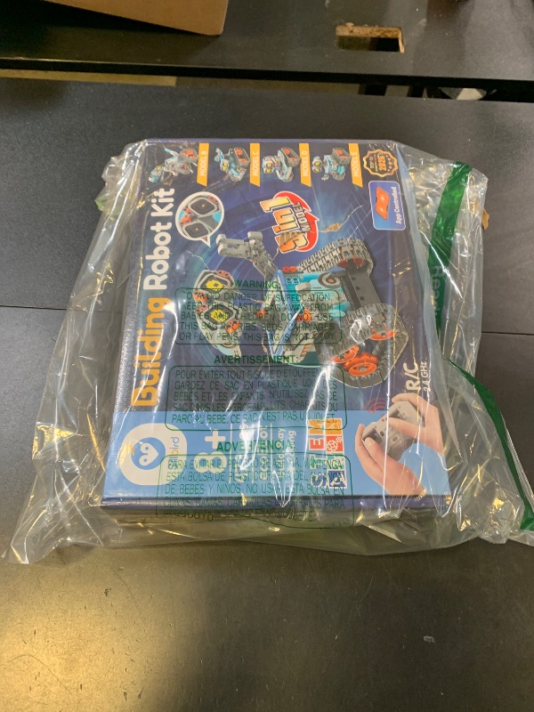 Photo 1 of Sillbird Robot Building Kit with Remote Control STEM Gifts for Kids Age 8-12, Coding Robotics Technic Toy Set for Boys' Birthday, Buildable 5-in-1 Models with 435 Pieces