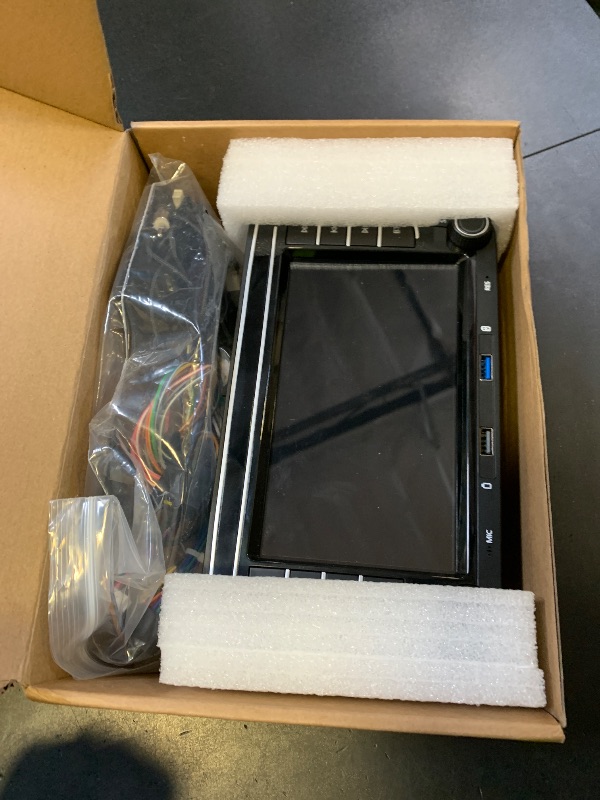 Photo 1 of [Upgrade] YZKONG Car Stereo Compatible for VW Passat Golf MK5 Jetta Caddy EOS Tiguan with Wireless Carplay Android Auto IPS Touch Screen Car Radio, AM/FM Radio, BT, Dual USB Port