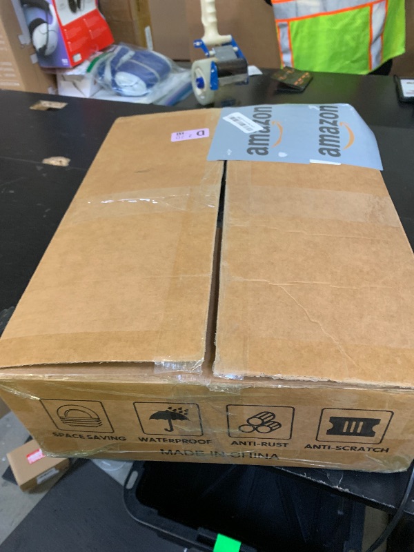 Photo 1 of 2 Tier Dish Drainers Drying Rack for Kitchen Counter Large Stainless Steel Dishes Drain with Drainboard, Space Saving, Big Modern Silver Countertop Metal Plates Dryer Strainer Holder and Extra Tray