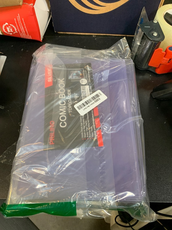 Photo 1 of 10ct Silver-Age Comic Book Toploaders - Crystal Clear Comic Book Top loaders, Premium PVC Comic Book Topload, Hard Plastic Comic Book Holders, Protection for Display, Storage, Collection