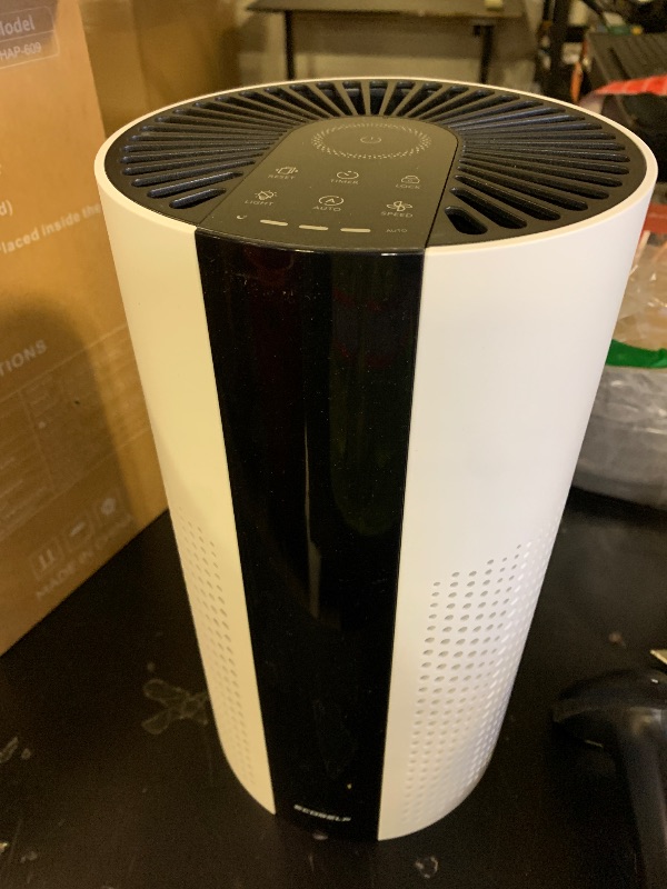 Photo 1 of ECOSELF Air Purifiers for Home Large Room up to 1800 Ft², Air Purifiers for Bedroom 360° Air Intake with Smart Auto Mode, HEPA Air Purifier, Air Cleaner for Smoke PoIIen Pet Dander, HAP609