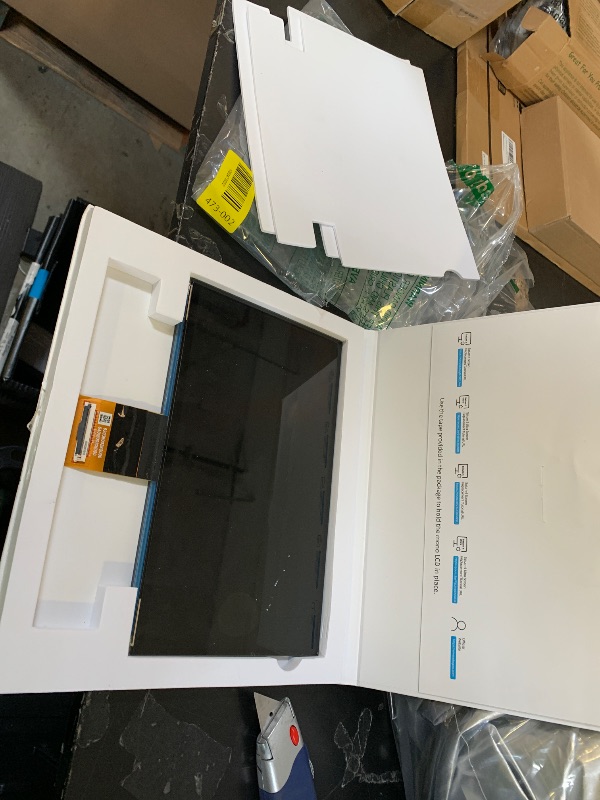 Photo 1 of ELEGOO 10-Inch 12K Monochrome LCD with 11520x5120 Resolution and 9H Tempered Glass Protection, Compatible with ELEGOO Saturn 3/Saturn 3 Ultra Resin 3D Printer