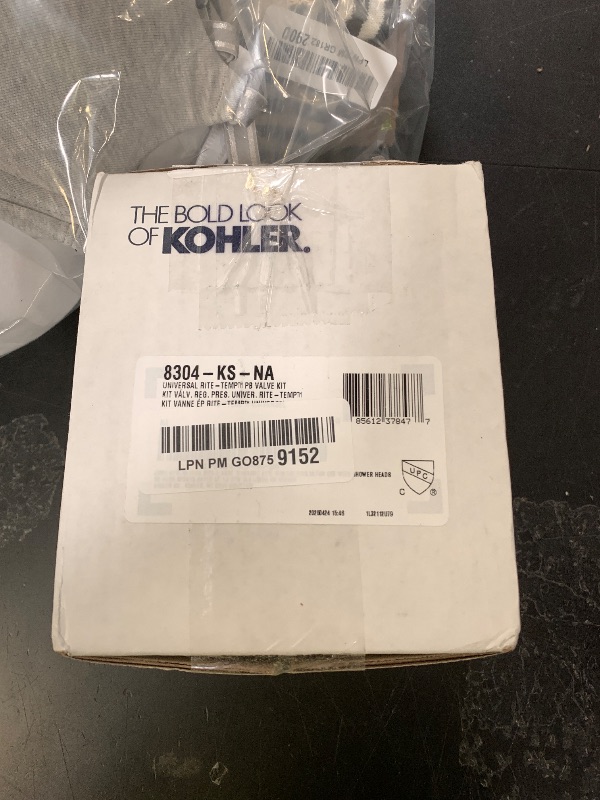 Photo 1 of KOHLER K-8304-KS-NA Rite-Temp Pressure-Balancing Valve Body and Cartridge Kit with Service Stops, Shower Valve System, 5.0 GPM, Simple Installation & Maintenance