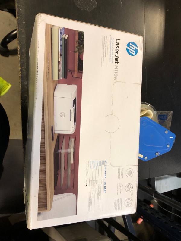 Photo 1 of HP LaserJet M110w Wireless Black & White Printer, Print, Fast speeds, Easy Setup, Mobile Printing, Best-for-Small Teams