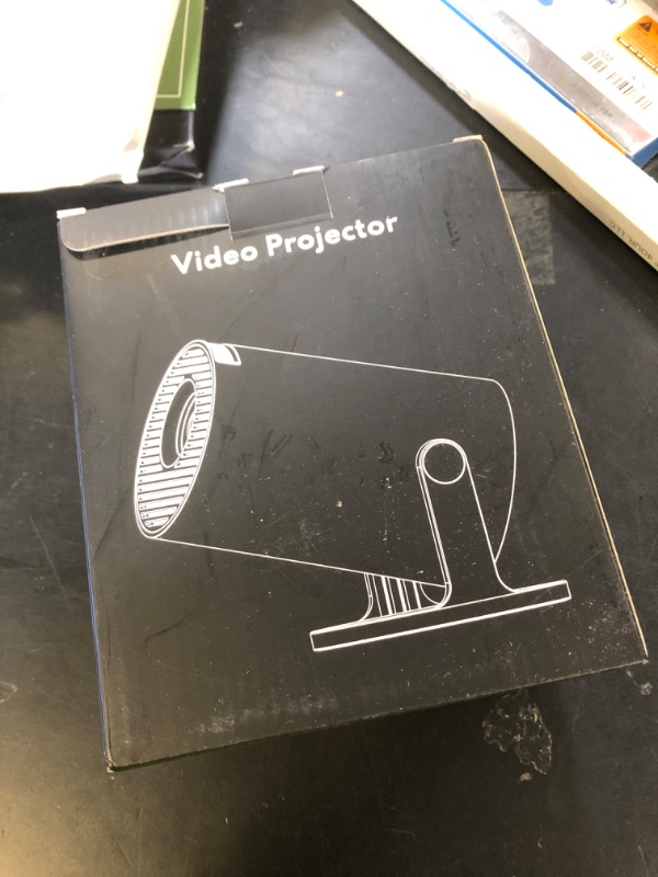 Photo 1 of [Built-in Apps] CLOKOWE Mini Projector with WiFi and Bluetooth, 2026 Upgraded 1080P Smart Portable Projector with 180° Rotation, Auto Keystone, Compatible with iPhone/Android/Laptop/TV Stick/HDMI/USB