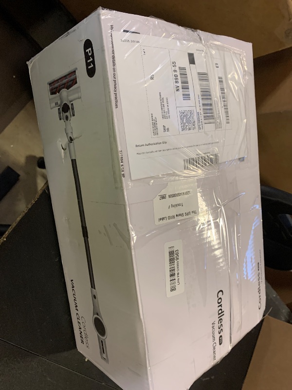 Photo 1 of Comvtu Cordless Vacuums, 80,000PRM Powerful Motor Vacuum Cleaner and 2200mAH Rechargeable Battery up to 35 Mins Worktime, 2 Adjustable Modes, Detachable Parts, Wireless Stick Vacuum (Beige White)