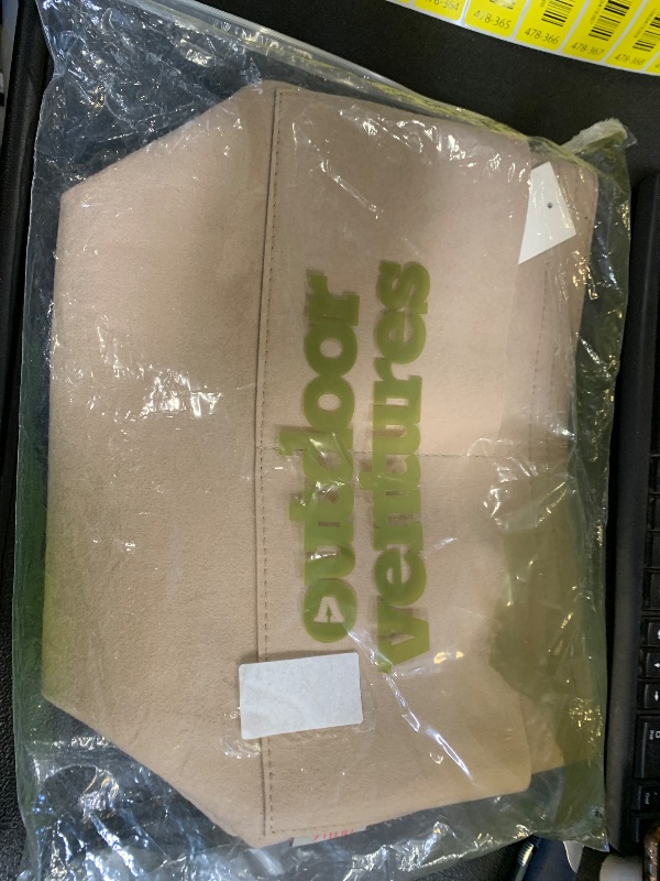 Photo 1 of ZTUJO Purse Organizer Insert, Felt Bag Organizer with Metal Zipper, Handbag & Tote Shaper, For Speedy Neverfull Tote, 7 Sizes(X-large, Beige)