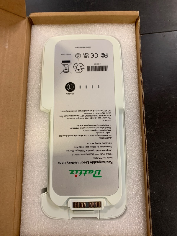 Photo 1 of BATTIZ Inogen One G5 & Rove 6 Replacement 16-Cell Battery - 14.4V 6400mAh High Capacity Li-ion, Multi-Protection Safety System, Compatible with BA-516