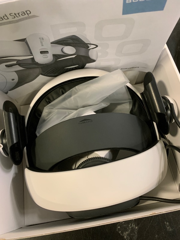Photo 1 of BOBOVR S3 Pro Battery Strap Accessories,Head Air Cooling System and 10000mah Hot-swappable Battery Pack,Compatible with Meta Quest 3/Quest 3S