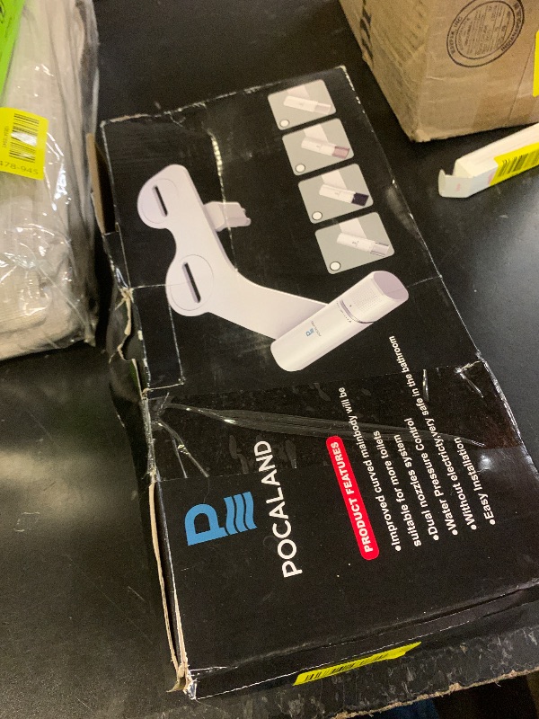 Photo 1 of **USED, INCOMPLETE** Ultra-Slim Bidet Attachment, Adjustable Fresh Cold Water Pressure