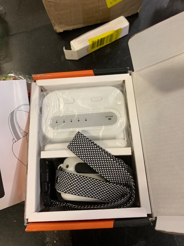 Photo 1 of GPS Wireless Dog Fence System with App Control - No Subscription & No Wire, up to 984 FT IPX7 Waterproof Electric Pet Containment Collar with Beep/Vibration/Shock, Support up to 5 Dogs(White)