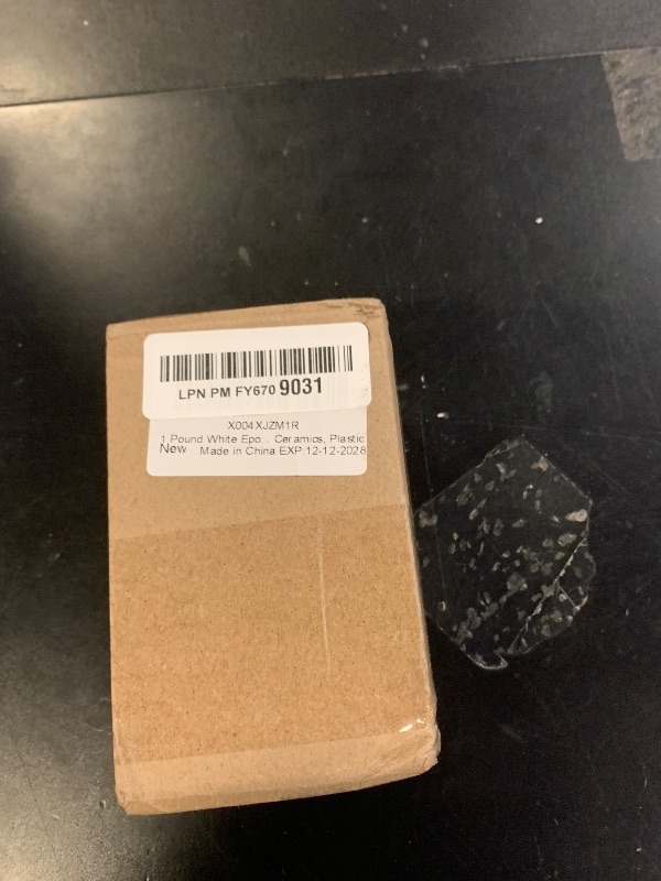 Photo 1 of 1 Pound White Epoxy Putty Sculpt Clay, 2 Part (A & B) Modeling Compound for Sculpting, Modeling, Building, Repairing, Self-Hardening Epoxy Clay Easily Repairs Metal, Wood, Tile, Ceramics, Plastic