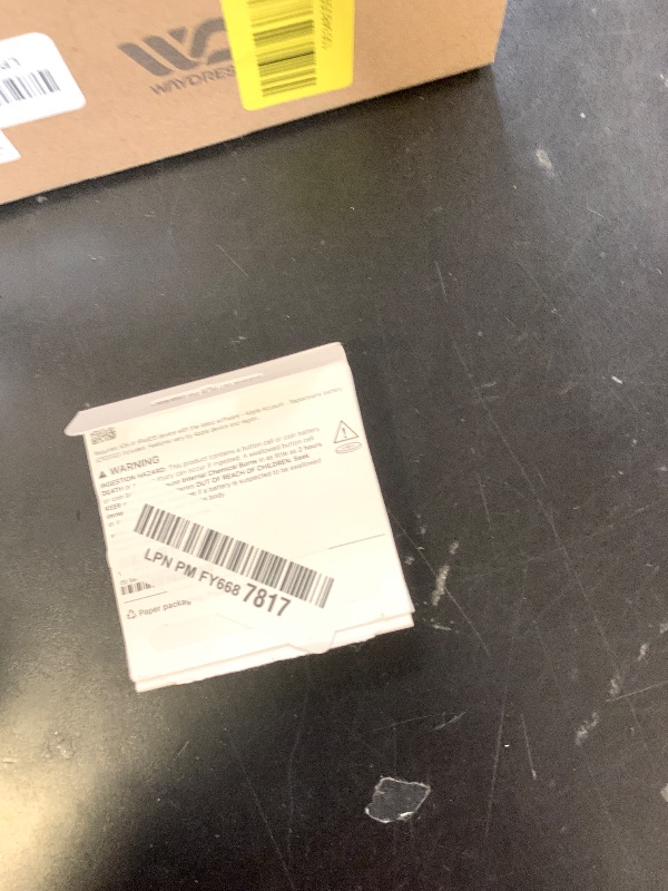 Photo 1 of Apple AirTag (2nd Generation): Tracker for Keychain, Wallet, and More; Locator with Sound; Simple One-Tap Setup with iPhone or iPad; Key Finder with up to 1.5X Precision Finding Range, Pack of 20