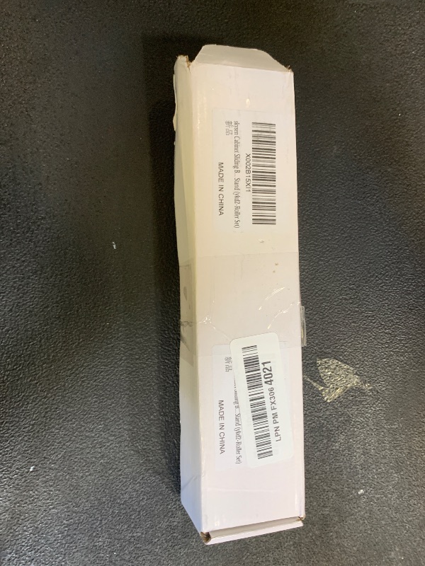 Photo 1 of skysen Cabinet Sliding Barn Door Hardware Kit Super Mini Sliding Door Hardware for Wardrobe Cabinet TV Stand (ykd2-Roller Set)