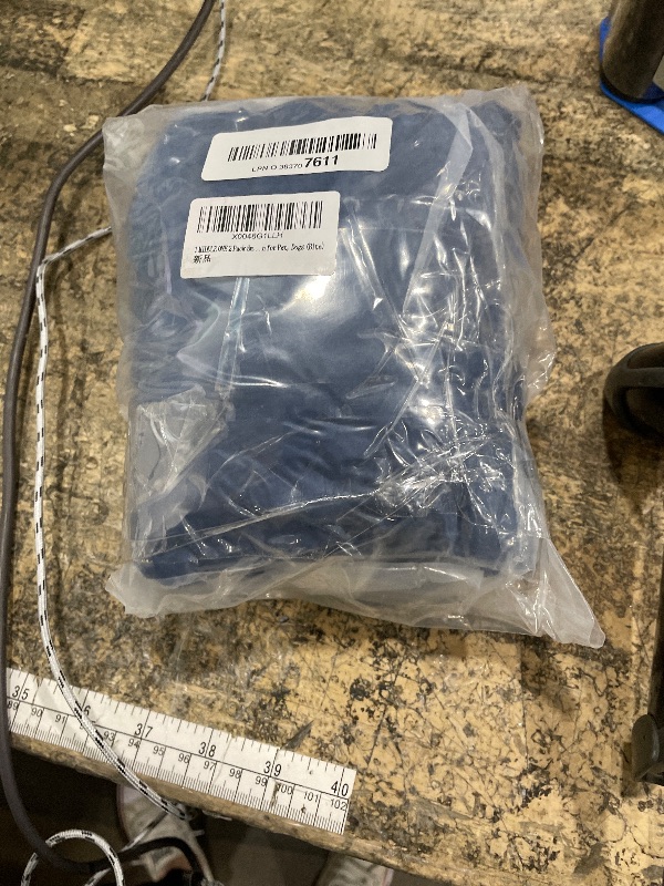 Photo 1 of 1 MIDDLE ONE 2 Pack Small Pillow, Memory Foam Mini Pillow 11 X 7 Inches for Travel, Sleeping, Nap and Neck, Knee, Lumbar Support, Tiny Cushion for Pet, Dogs (Blue)