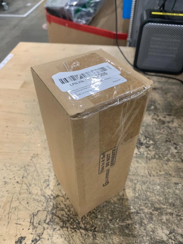 Photo 1 of 1 Pcs Plug in Thermostat for Heater, Thermostat Plug Outlet with 4.9FT Power Cord, Heating and Cooling Thermostats Outlet with Temperature Probe for Space Heater, Greenhouse Fan (White)