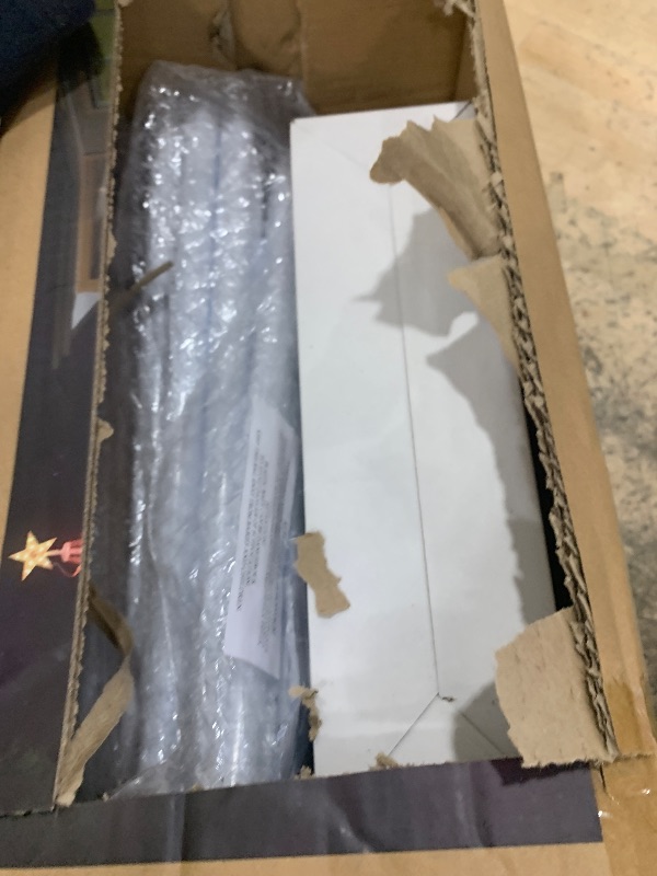 Photo 1 of ***(MAJOR DAMAGE/ BROKEN STAR)***Flacchi 8.8 FT Smart Christmas Tree Lights - Star Tree Topper with Removable Bracket, App Control, Sync with Music, Waterfall Colored Lights for Indoor Outdoor Xmas Decorations (8.8FT/ String Lights)