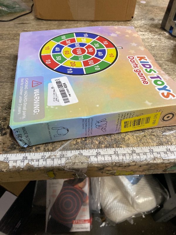 View 3 of ***NO BOARD INCLUDED***
Large Dart Board Toys for Kids - 29'' Sticky Board with 12 Sticky Balls 4 Darts Indoor Outdoor Party Games Toys Valentines Day Christmas Birthday Gifts for 3 4 5 6 7 8 9 10 11 12 Years Old Boys Girls