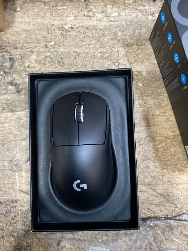 Photo 1 of ***PARTIAL SET - PRICE ADJUSTED***
Logitech G PRO X Superlight 2 DEX Wireless Gaming Mouse, 60g pro-Grade Right-Handed Mouse with 5 programmable Buttons, USB-C Charging, 44k DPI Sensor, up to 8 kHz Polling for PC/Mac - Black