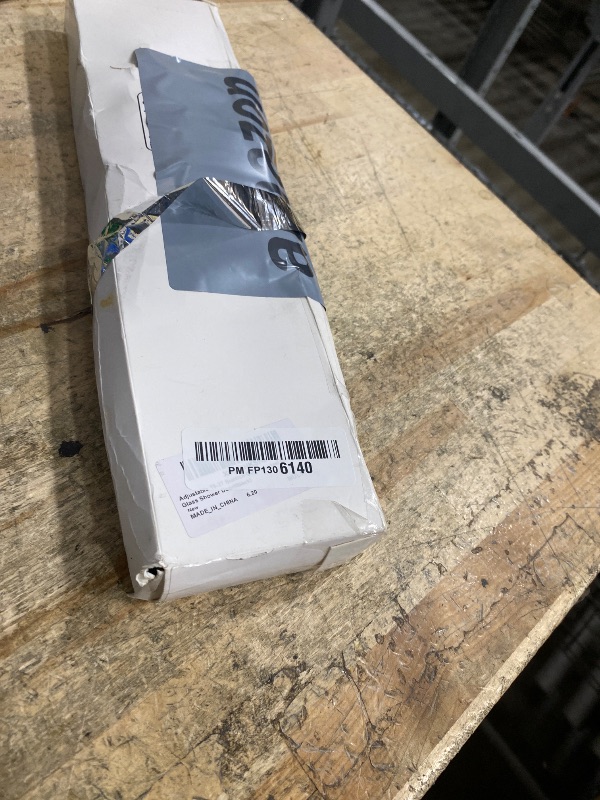 Photo 1 of Adjustable 16-27" Suction Cup Towel Bar Extendable Suction Cup Towel Rack Holder Bathroom Stainless Steel for Glass Shower Door(Black)