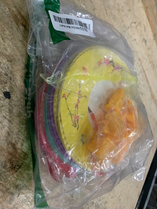 Photo 1 of 10 PCS Chinese Japanese Paper Lanterns with LED Lights, 6.3inch Hanging Paper Lantern Decoration 6.3 in Hanging Lanterns for Asian Birthday Hibachi Wedding Baby Shower Party Lunar New Year Decor