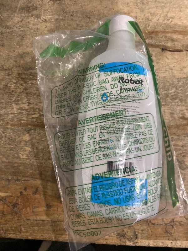 Photo 1 of ***10% left *** iRobot Authentic Replacement Parts-Hard Floor Cleaner Concentrate Compatible with Roomba 100, 200, 400, 500 Combo Series, Combo i5, i5+, j5, j5+. j7+. j9+, 10 Max, Essential & Braava 240, m6 (16 Oz)