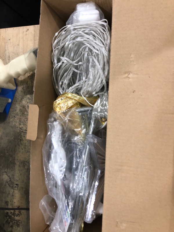 Photo 1 of [11 Modes & Timer] 6 FT LED Christmas Tree Cone Lights Color Changing, 180 LED Outdoor Christmas Cone Tree with 11 Modes Timer Remote for Indoor Outside Yard Porch Xmas Decor Multicolor & Warm White