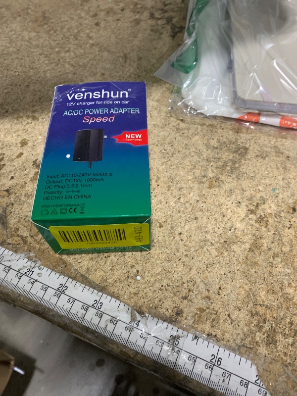 Photo 1 of 12V Battery Charger for Ride On Toys Car, 12 Volt Kids Battery Class 2 Power Supply for Best Choice Products Kids Truck Kidzone Bumper Car Jeep Tractor Motorcycle ATV 12V Powered Wheels Charger