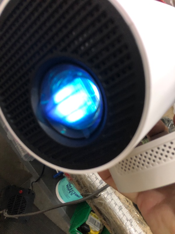 Photo 1 of [Electric Focus]Mini Portable Projector with 4K Support, Bluetooth 5.4 WIFI6, 5watt Sound Base Speaker, 260 ANSI, Android 11, 210° Rotation , Auto Keystone Correction Video Projector HY300 PLUS