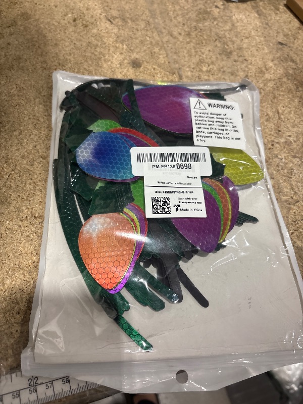 Photo 1 of 190PCS Christmas Car Refrigerator Decorations - 90 Reflective Bulb Light Shaped Magnets 100 Magnetic Wires Ornaments Set Xmas Holiday Cute Decor