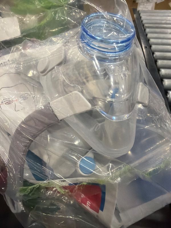 Photo 3 of 1 Set Replacement for AirFit F20 Mask Medium - Includes Mask Cushion, Headgear, Frame, Soft Straps with Clips for CPAP Supplies- No Elbow- Full Face Designed for Confident Seal & Stable Fit