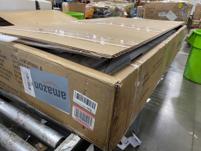 Photo 1 of (*box 1 ceiling frame*) GAOMON 10'x12' Hardtop Gazebo Sunshade for Garden, Patio, Lawns (10x12ft)