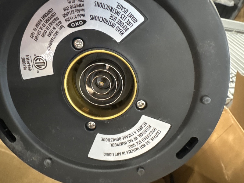 Photo 1 of ***TESTED FOR POWER ONLY*** OXO Brew Adjustable Temperature Kettle, Electric, Clear