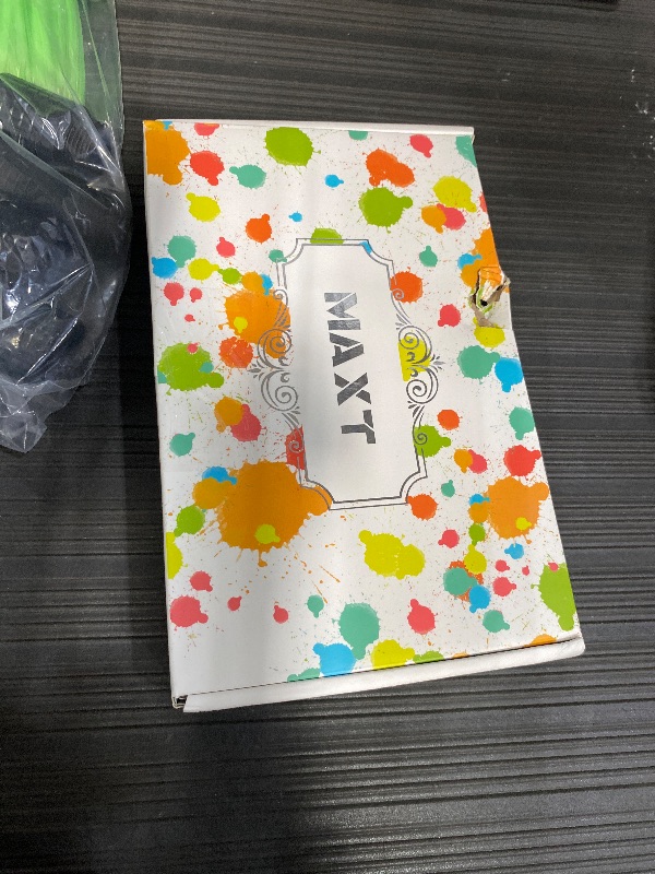 Photo 1 of 1.25 Inch Ceramic Tourmaline Curling Wand - Dual Voltage Hair Curler for Long-Lasting Curls & Waves with 5 Heat Settings, Heat-Resistant Glove & Clips Included