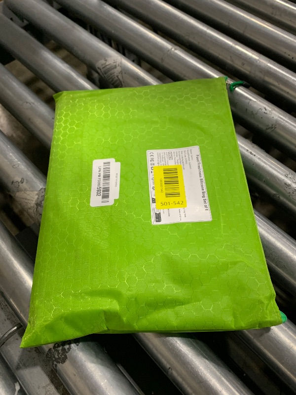 Photo 1 of ?Upgrade?Cadrim Reusable Extra Thick Silicone Food Storage Bags - 6 Packs Zipper Freezer Bags For Marinate Meats Sandwich, Snack, Cereal,Fruit Meal Prep, Leakproof, Dishwasher-Safe Lunch Storage Bags