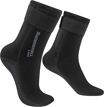 Photo 1 of 
Neoprene Socks 3mm Wetsuit Socks Anti-Slip Keep Warm Diving Socks Swim Socks Water Sport Swimming Surfing M