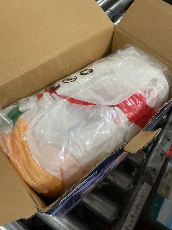 Photo 1 of (Factory sealed)  Joiedomi 6 FT Long Christmas Inflatable Snowman with Campfire, 3 Pack Small Snowman with Built-in LEDs Christmas Blow Up Yard Decoration with Light for Xmas Party Outdoor, Garden, Lawn Winter Decor