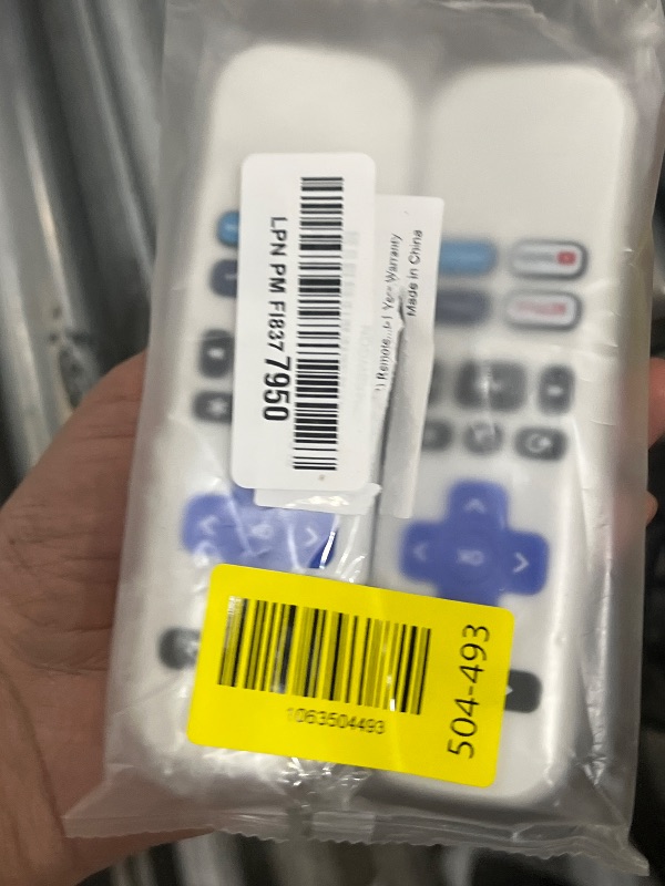 Photo 1 of (Pack of 2) Remote Control Only for TCL Onn Hisense Sharp Philips Westinghouse Insignia Element TLC Roku Smart TV Ruko Ruku Roko Remotes Replacement-1 Year Warranty