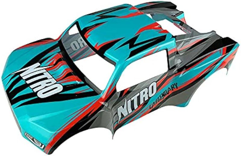 Photo 1 of 1 8 Scale RC Cars Replacement Parts for Nitro Truck Car Shell - Blue Red - Part Number - NI-5005
