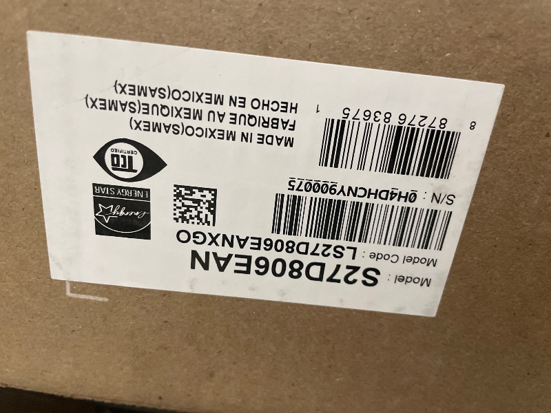 Photo 3 of SAMSUNG 27" ViewFinity S8 (S80D) Series 4K UHD High Resolution Computer Monitor, HDR10, Multiple Ports w/ HDMI, DisplayPort, USB-A, Height Adjustable Stand, LS27D806EANXGO, 2024, 3Yr Warranty